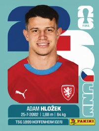Adam Hložek República Checa (CZE19) - Sticker World Cup 2026
