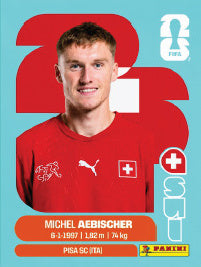 Michel Aebischer Suiza (SUI16) - Sticker World Cup 2026