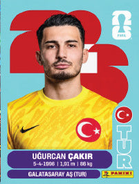 Uğurcan Çakır Turquía (TUR2) - Sticker World Cup 2026