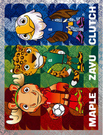 Mascotas Fifa World Cup 2026 (FWC3) - Sticker World Cup 2026