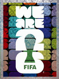 Eslogan Fifa World Cup 2026 (FWC4) - Sticker World Cup 2026