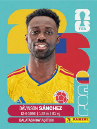Dávinson Sánchez Colombia (COL4) - Sticker World Cup 2026