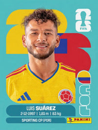 Luis Suárez Colombia (COL19) - Sticker World Cup 2026