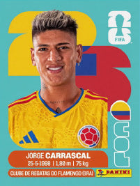 Jorge Carrascal Colombia (COL16) - Sticker World Cup 2026