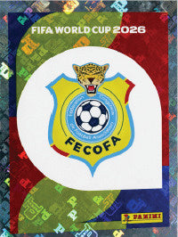 Escudo República Democrática Del Congo (COD1) - Sticker World Cup 2026
