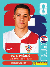 Mario Pašalić Croacia (CRO14) - Sticker World Cup 2026