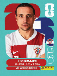 Lovro Majer Croacia (CRO12) - Sticker World Cup 2026