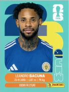 Leandro Bacuna Curazao (CUW12) - Sticker World Cup 2026
