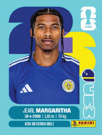 Jearl Margaritha Curazao (CUW16) - Sticker World Cup 2026