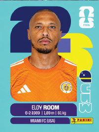 Eloy Room Curazao (CUW2) - Sticker World Cup 2026