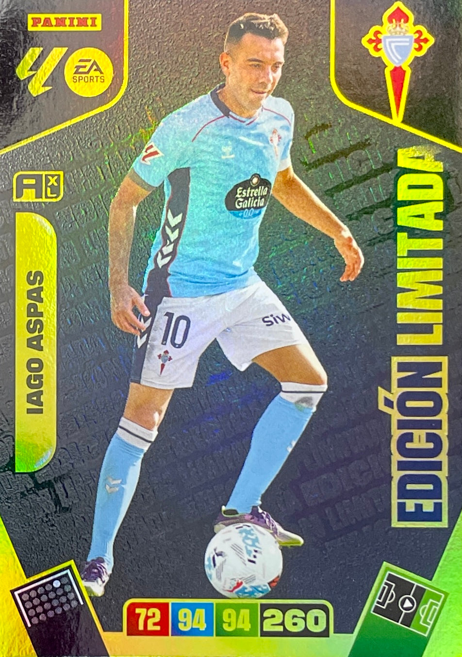 Aspas Edición Limitada (EL17)  - Adrenalyn XL LaLiga 2025/2026