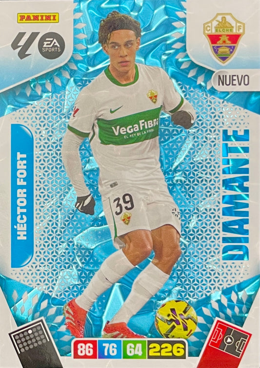 Hector Fort Diamante  - Adrenalyn XL LaLiga 2025/2026