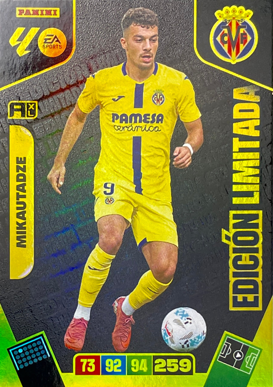 Mikautadze Edición Limitada (EL7)  - Adrenalyn XL LaLiga 2025/2026