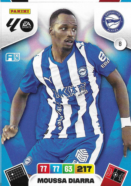 Moussa Diarra Básica (8)  - Adrenalyn XL LaLiga 2025/2026