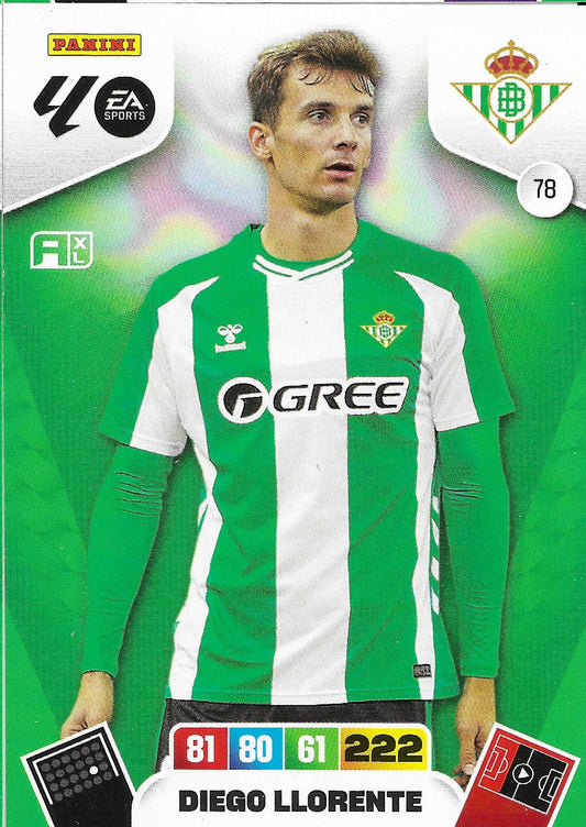 Diego Llorente Básica (78)  - Adrenalyn XL LaLiga 2025/2026