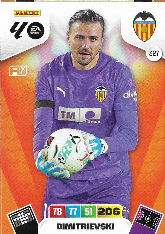 Dimitrievski Básica (327)  - Adrenalyn XL LaLiga 2025/2026