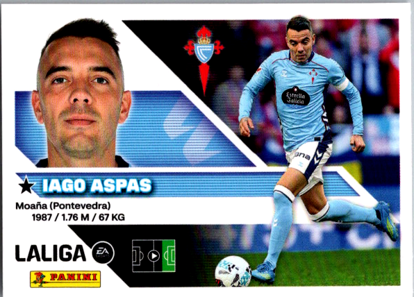 Iago Aspas Básica (17) - Liga ESTE 2026/2027