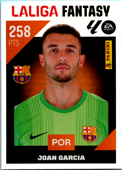 Joan García Laliga Fantasy (2) - Liga ESTE 2026/2027