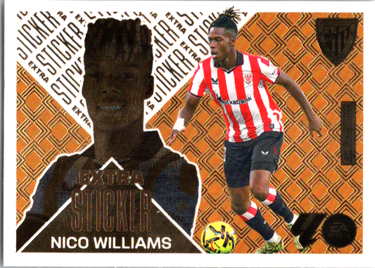 Nico Williams Extra Sticker Bronce (3) - Liga ESTE 2026/2027