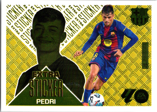 Pedri Extra Sticker Oro (4) - Liga ESTE 2026/2027