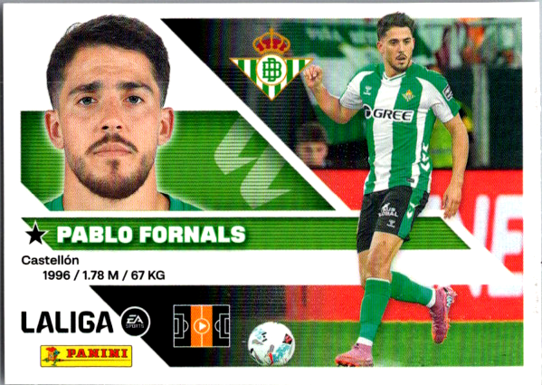 Pablo Fornals Básica (15) - Liga ESTE 2026/2027