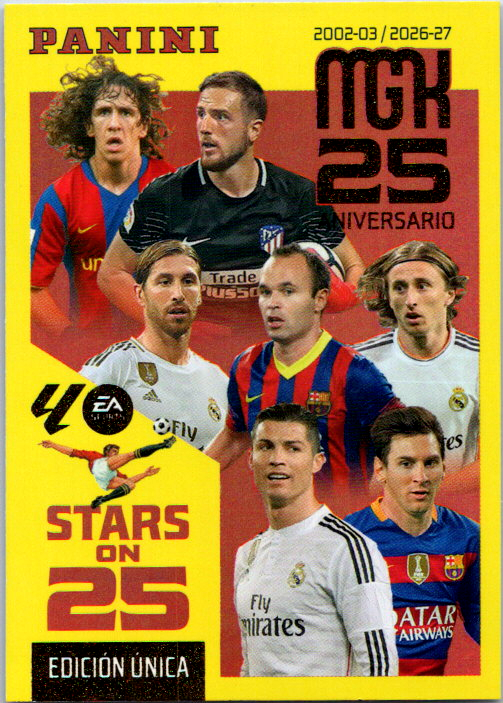 Varios Jugadores Stars On 25 (425) - Megacracks 2026/2027