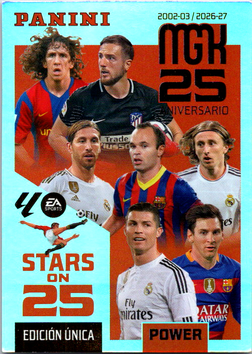 Varios Jugadores Mgk 25 Aniversario (BOX31) - Megacracks 2026/2027