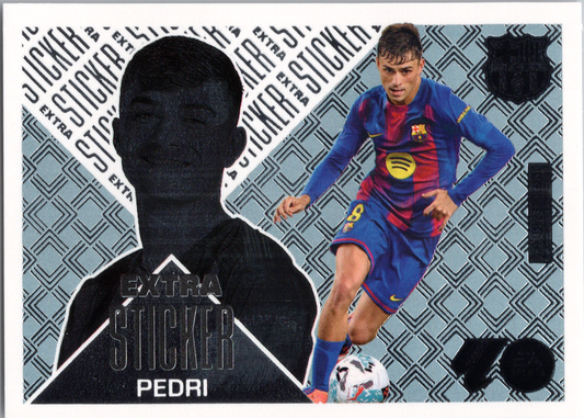 Pedri Extra Sticker Plata (4) - Liga ESTE 2026/2027