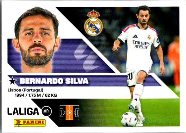 Bernardo Silva Últimos Fichajes (21) - Liga ESTE 2026/2027