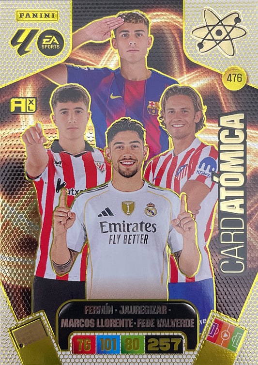 Card Atómica  (476)  - Adrenalyn XL LaLiga 2025/2026