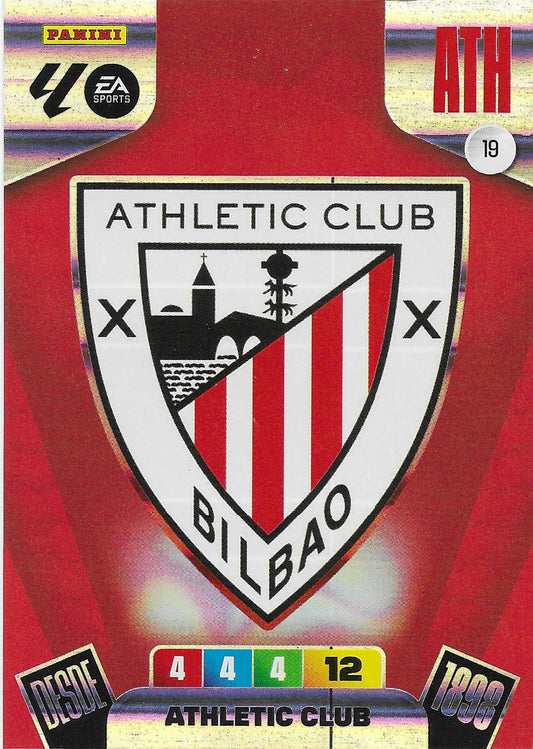 Escudo Athletic Club (19)  - Adrenalyn XL LaLiga 2025/2026