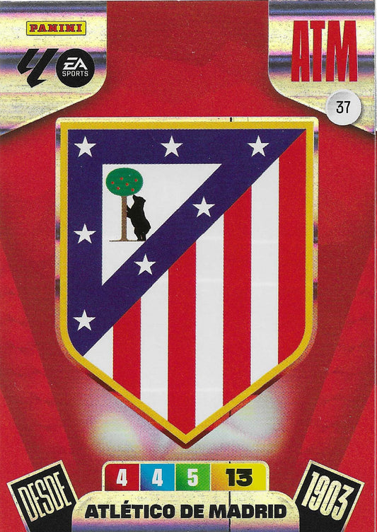Escudo Atlético De Madrid (37)  - Adrenalyn XL LaLiga 2025/2026