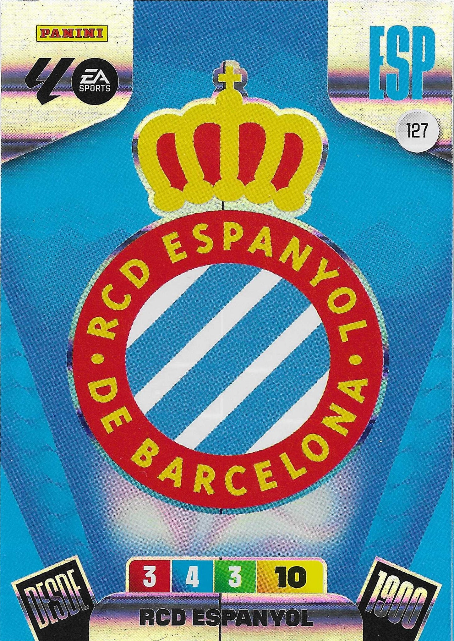 Escudo Espanyol (127)  - Adrenalyn XL LaLiga 2025/2026
