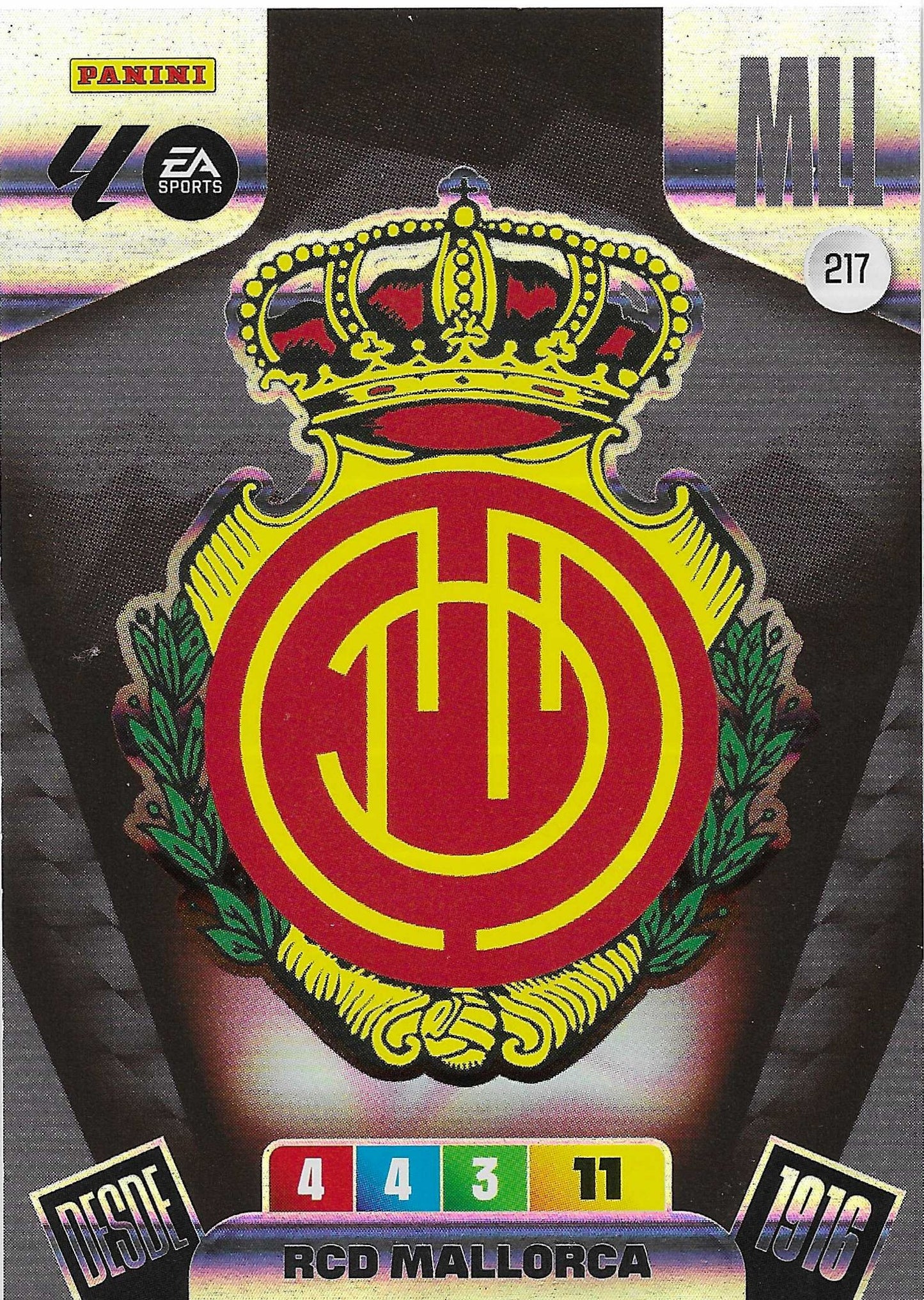 Escudo Mallorca (217)  - Adrenalyn XL LaLiga 2025/2026