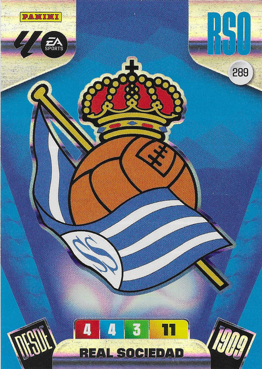Escudo Real Sociedad (289)  - Adrenalyn XL LaLiga 2025/2026