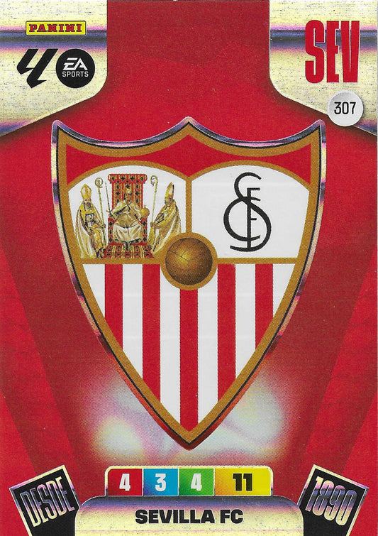 Escudo Sevilla (307)  - Adrenalyn XL LaLiga 2025/2026