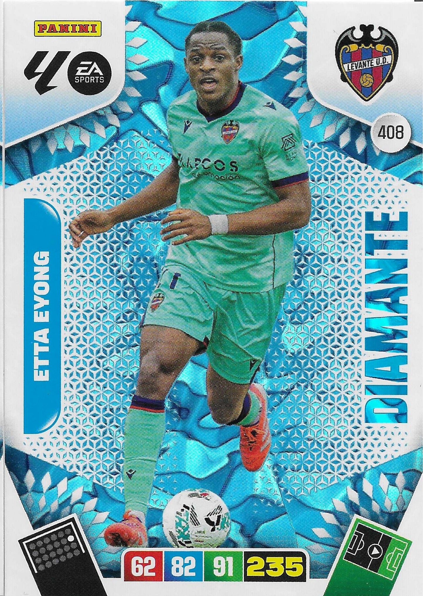 Etta Eyong Diamante (408)  - Adrenalyn XL LaLiga 2025/2026