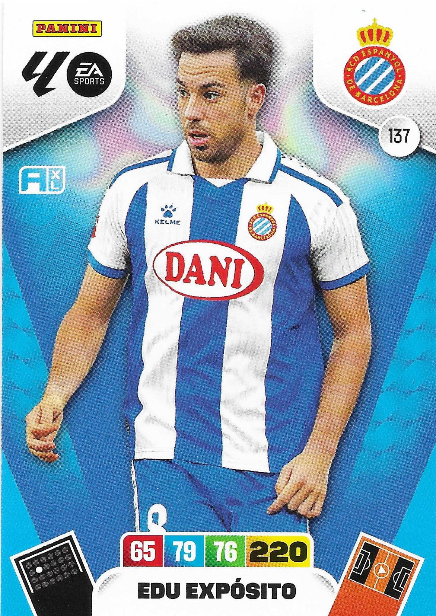 Edu Expósito Básica (137)  - Adrenalyn XL LaLiga 2025/2026