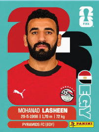 Mohanad Lasheen Egipto (EGY14) - Sticker World Cup 2026