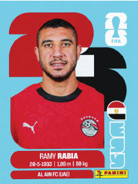 Ramy Rabia Egipto (EGY7) - Sticker World Cup 2026