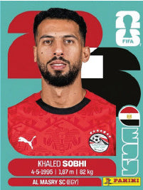 Khaled Sobhi Egipto (EGY6) - Sticker World Cup 2026