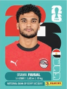 Osama Faisal Egipto (EGY16) - Sticker World Cup 2026