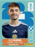 Billy Gilmour Escocia (SCO12) - Sticker World Cup 2026