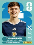 Ben Doak Escocia (SCO20) - Sticker World Cup 2026