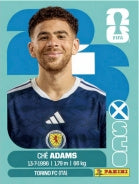 Ché Adams Escocia (SCO19) - Sticker World Cup 2026