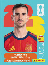 Fabián Ruiz España (ESP12) - Sticker World Cup 2026