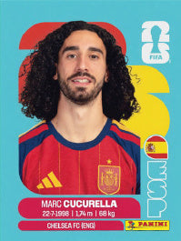 Marc Cucurella España (ESP8) - Sticker World Cup 2026