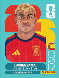 Lamine Yamal España (ESP15) - Sticker World Cup 2026