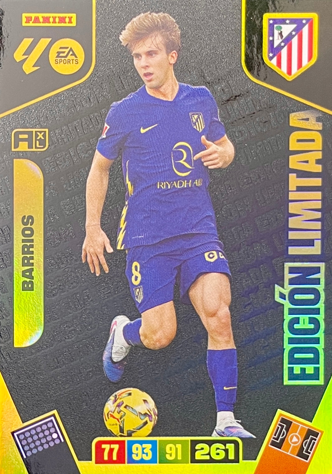 Barrios Edición Limitada (EL26)  - Adrenalyn XL LaLiga 2025/2026
