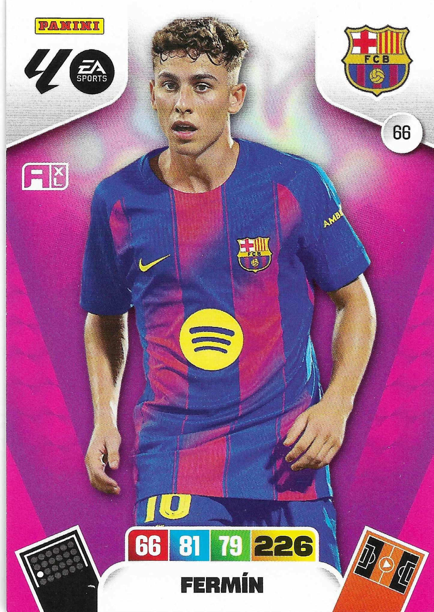 Fermín Básica (66)  - Adrenalyn XL LaLiga 2025/2026